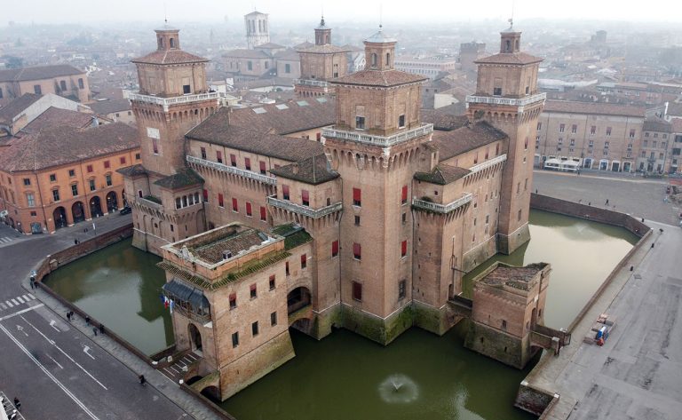 Castello Estense Ferrara Italy Europe