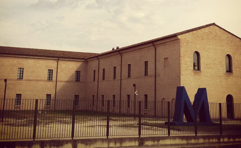 Forli, Italy - June 08, 2013 : View of Museo San Domenico