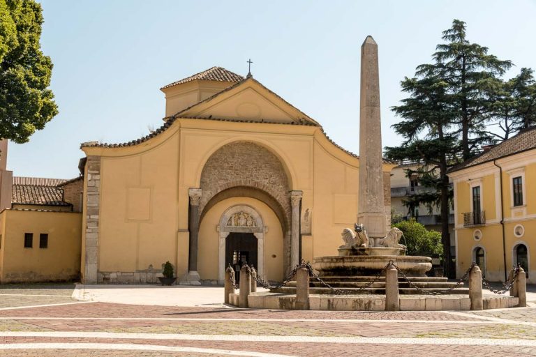 Santa Sofia is a Roman Catholic church in the town of Benevento, in Campania, in southern Italy; founded in the late-8th century, it retains many elements of its original Lombard architecture