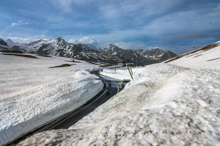 Colle piccolo di san Bernardo italy