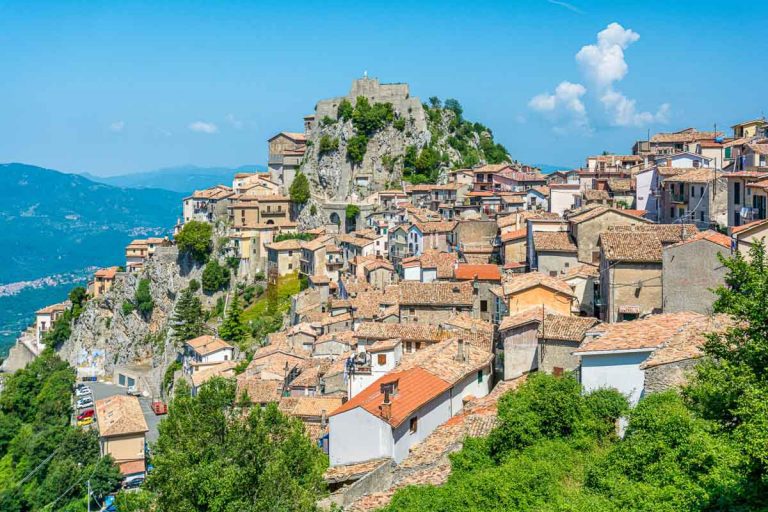 Cervara di Roma, beautiful village in Rome Province, Lazio, Italy.