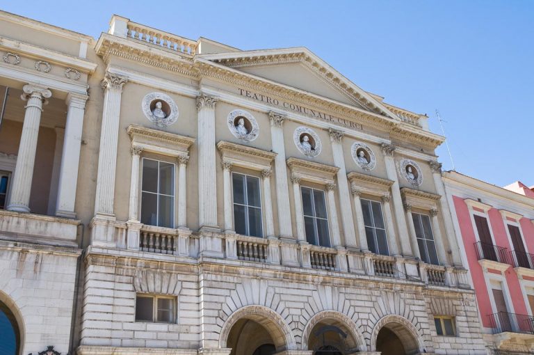 Curci Theatre. Barletta. Puglia. Italy.