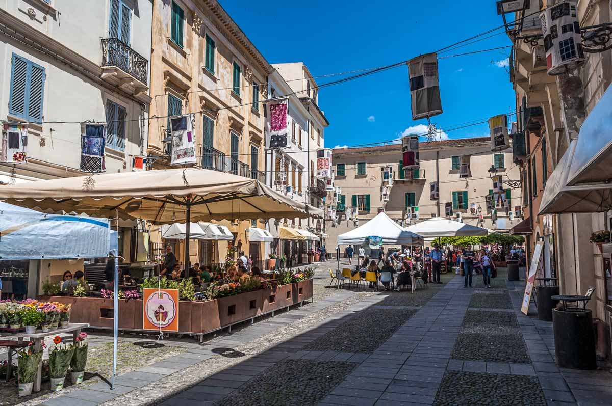 Alghero,,Sardinia,/,Italy,-,May,12,2018:,View,Of