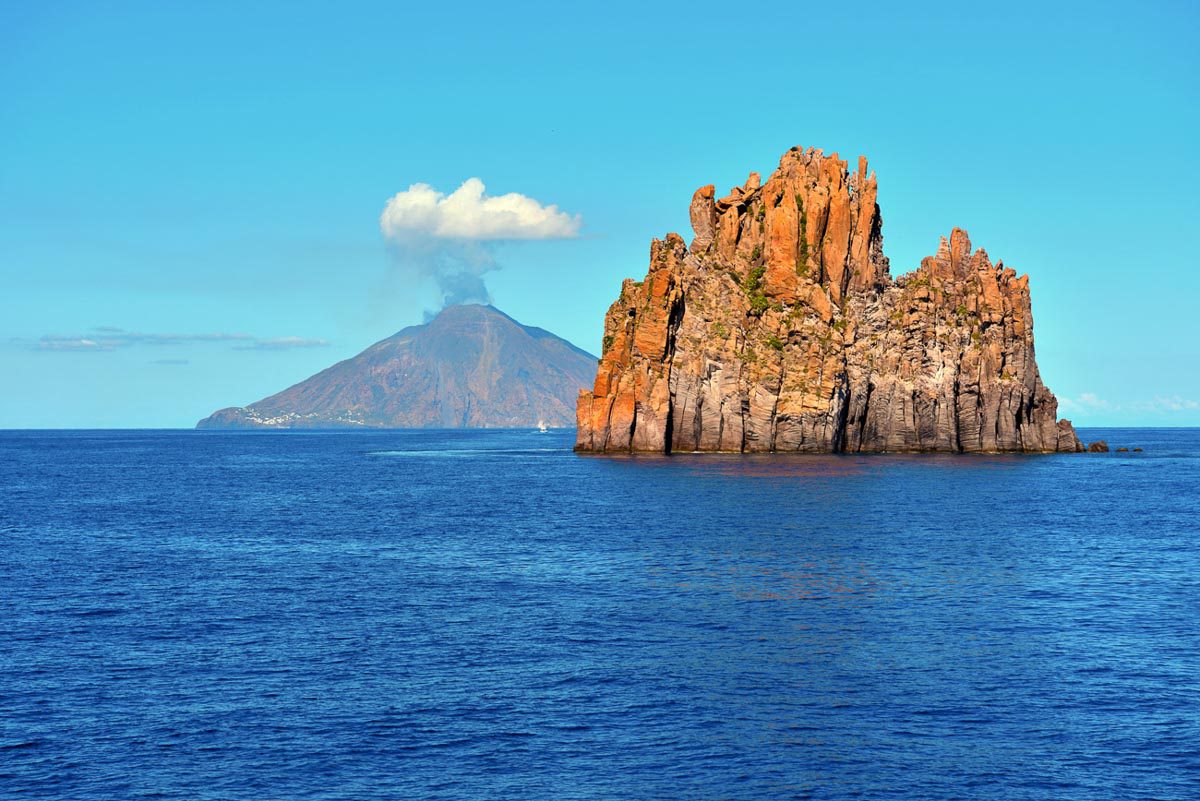 Volcano,Stromboli,Archipelago,Eolie,Sicily,Italy