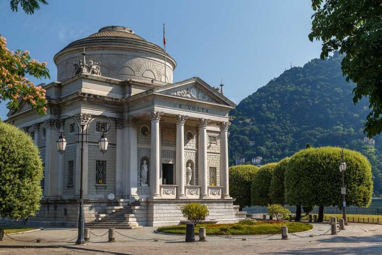 Tempio Voltiano, Museum dedicated to Alessandro Volta, Como, Italy
