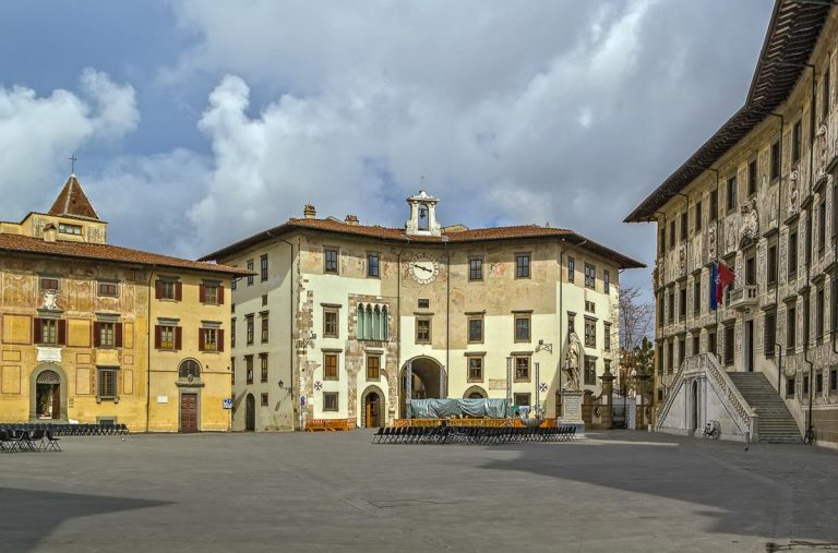 The Knights Square (Italian: Piazza dei Cavalieri) is a landmark in Pisa, Italy, and the second main square of the city. This square was the political centre in medieval Pisa.