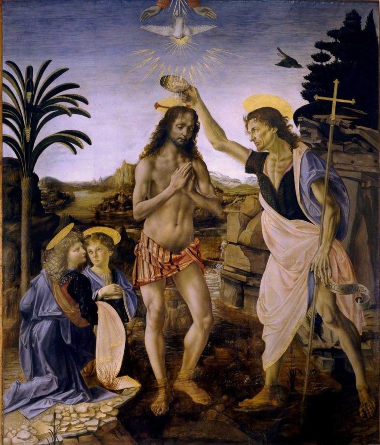 baptism-of-christ-1129048_1920 Uffizi Florence