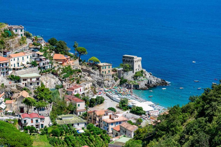 Italy, Campania, Cetara - 15 August 2019 - The wonderful Cetara on the Amalfi coast