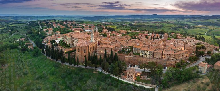Pienza tuscany town