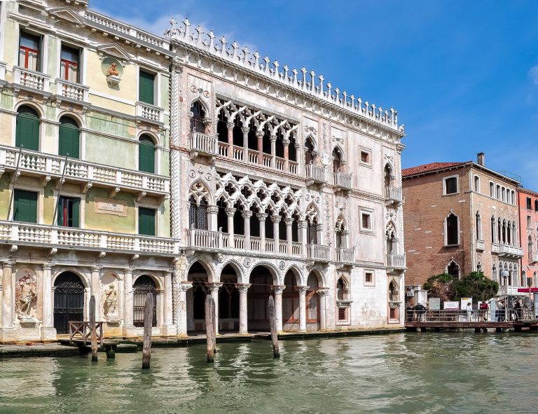 Ca,D'oro,Palace,On,Grand,Canal,,Venice,,Italy