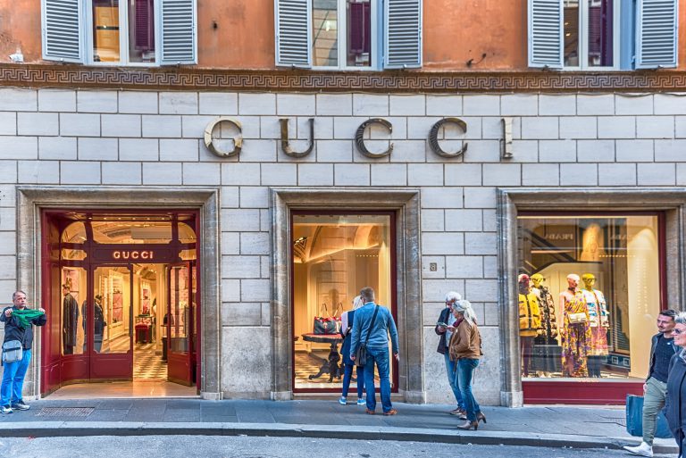 Rome,-,November,18:,Gucci,Store,In,Via,Condotti,,Rome,