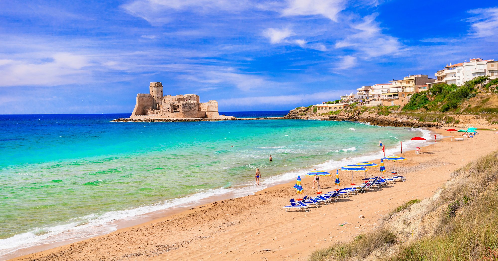 Italian,Summer,Holidays.,Le,Castella,.isola,Di,Capo,Rizzuto,-